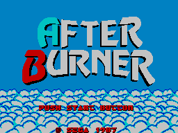 After Burner screenshot 3 for Sega Master System